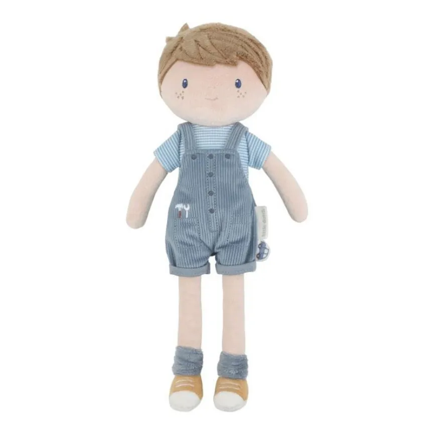 Little Dutch Punčka iz blaga Deček Jim Cuddle doll 35 cm