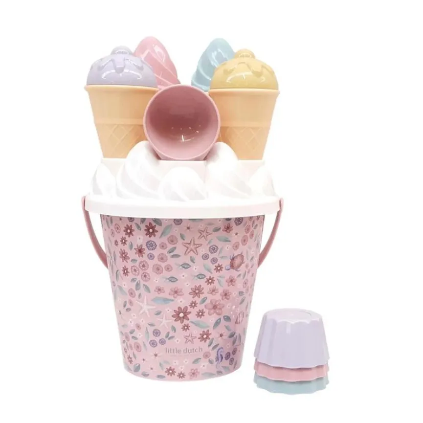 Little Dutch Igrače za peskovnik in plažo Mermaid Ice Cream 18m+