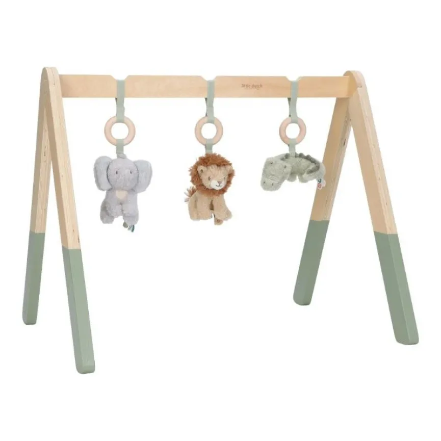 Little Dutch Igralni lok Safari Lesen Baby Gym za dojenčke 0m+