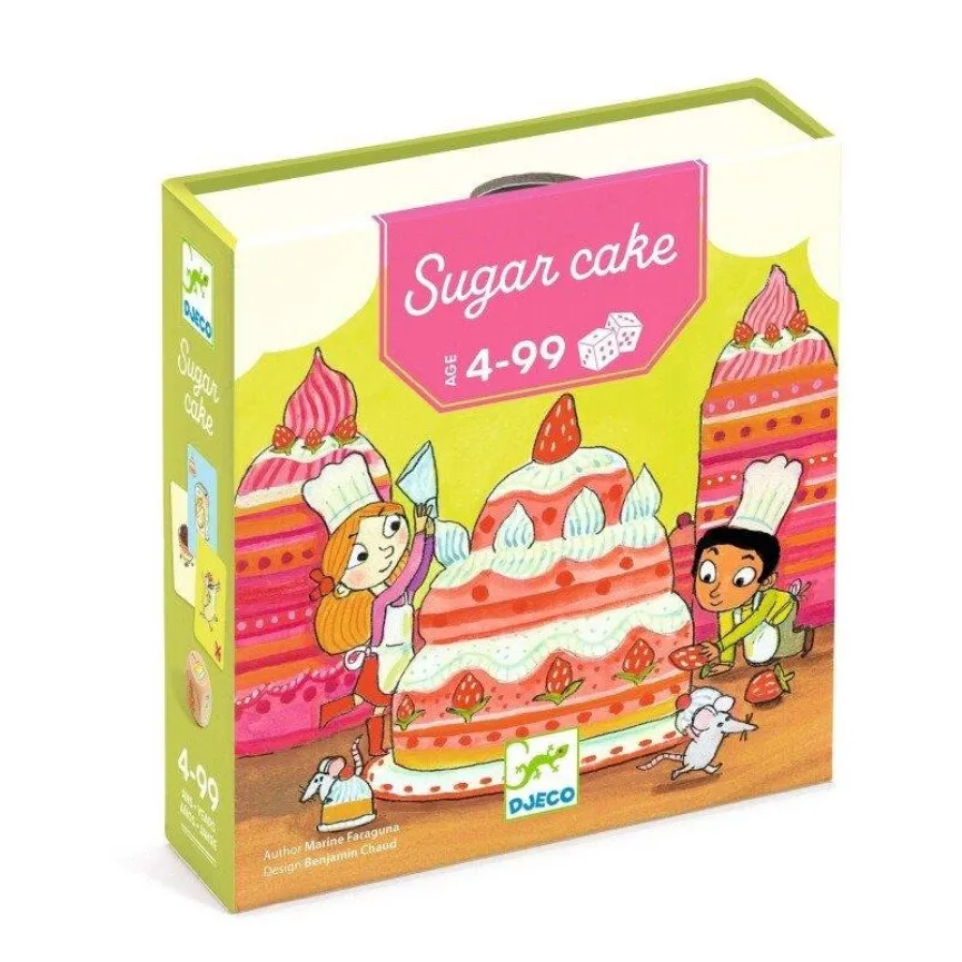 Djeco Karte Sugar Cake (družabna igra s kockami) 4+