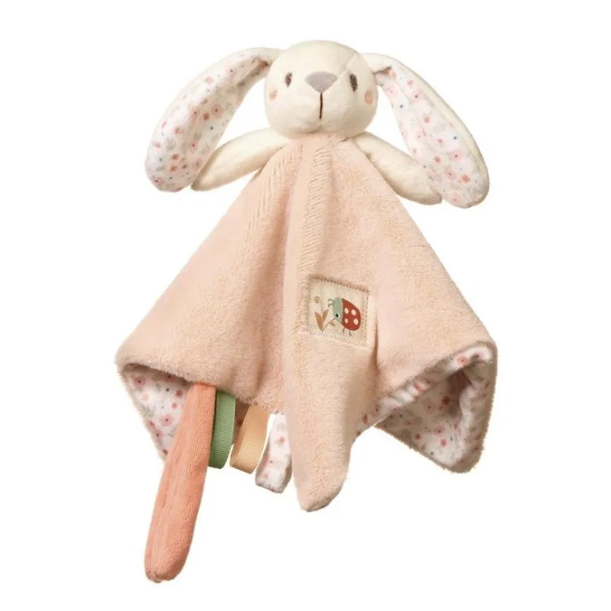 BabyOno ninica Zajček Baby Bunny z ropotuljico