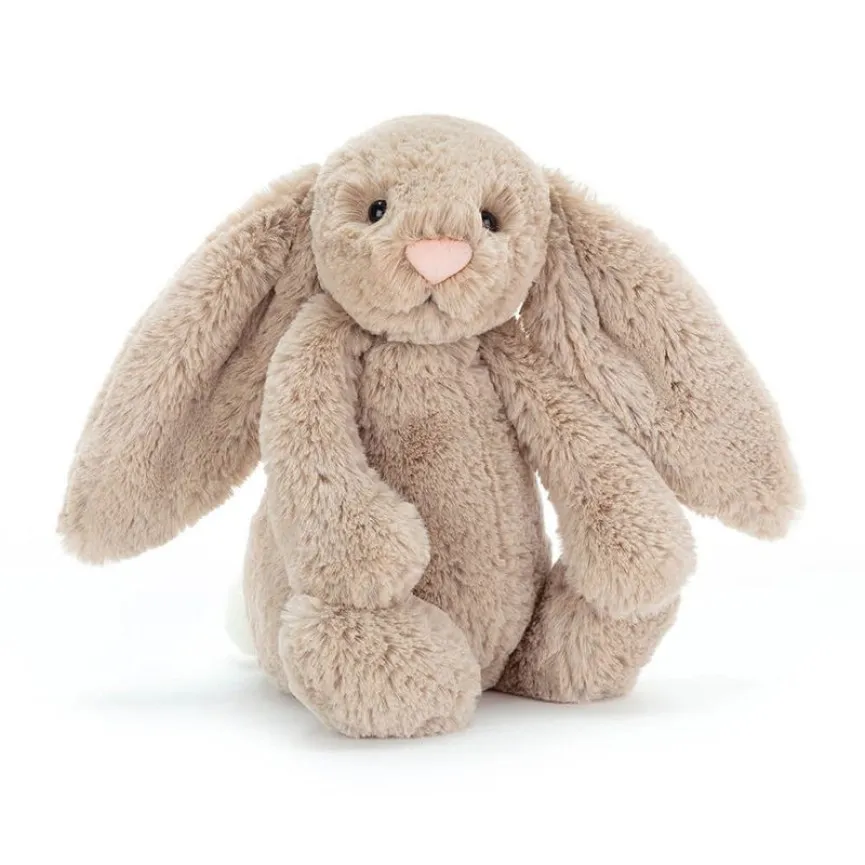 Jellycat zajček Bashful Beige Bunny – pliško za dojenčke in otroke