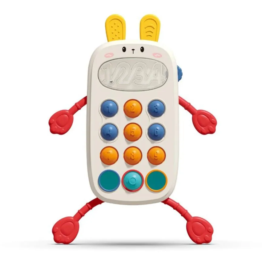 Otroški telefon igrača Rabbit BabyOno – senzorična razvojna igrača
