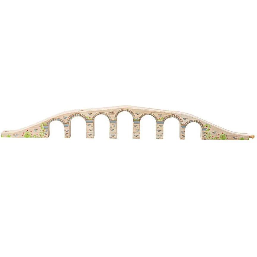 BIGJIGS Lesena železnica - Viadukt 