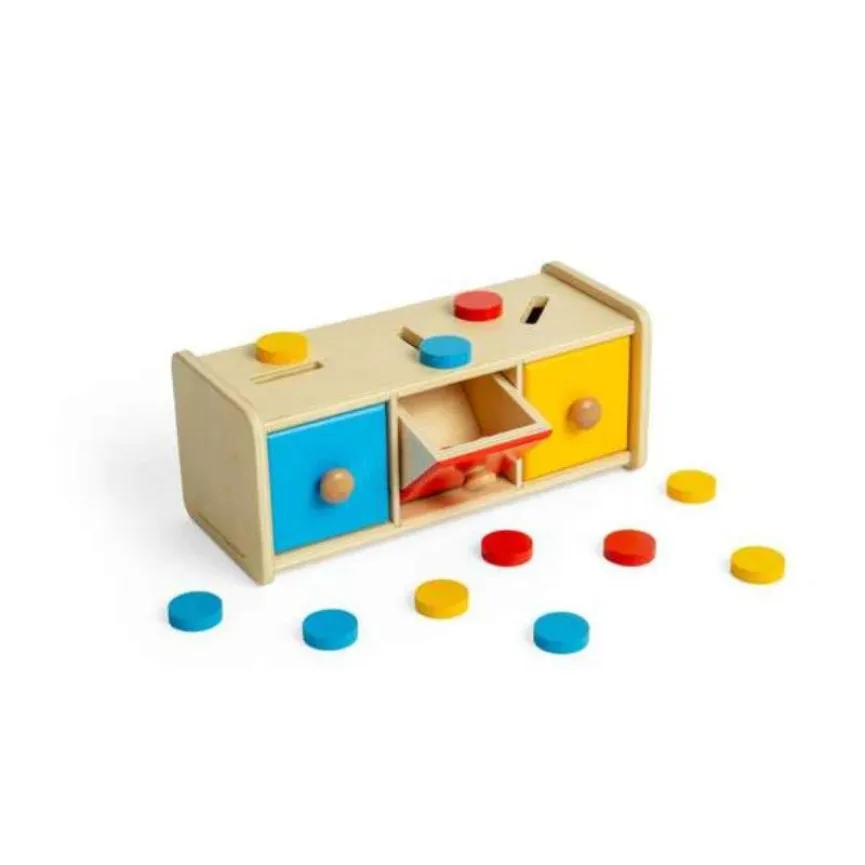 BIGJIGS Lesene igrače montessori Žetoni 
