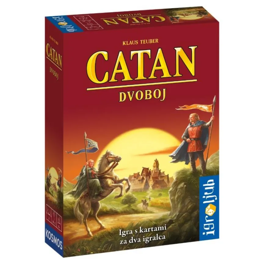 Catan Dvoboj – strateška družabna igra za 2 igralca