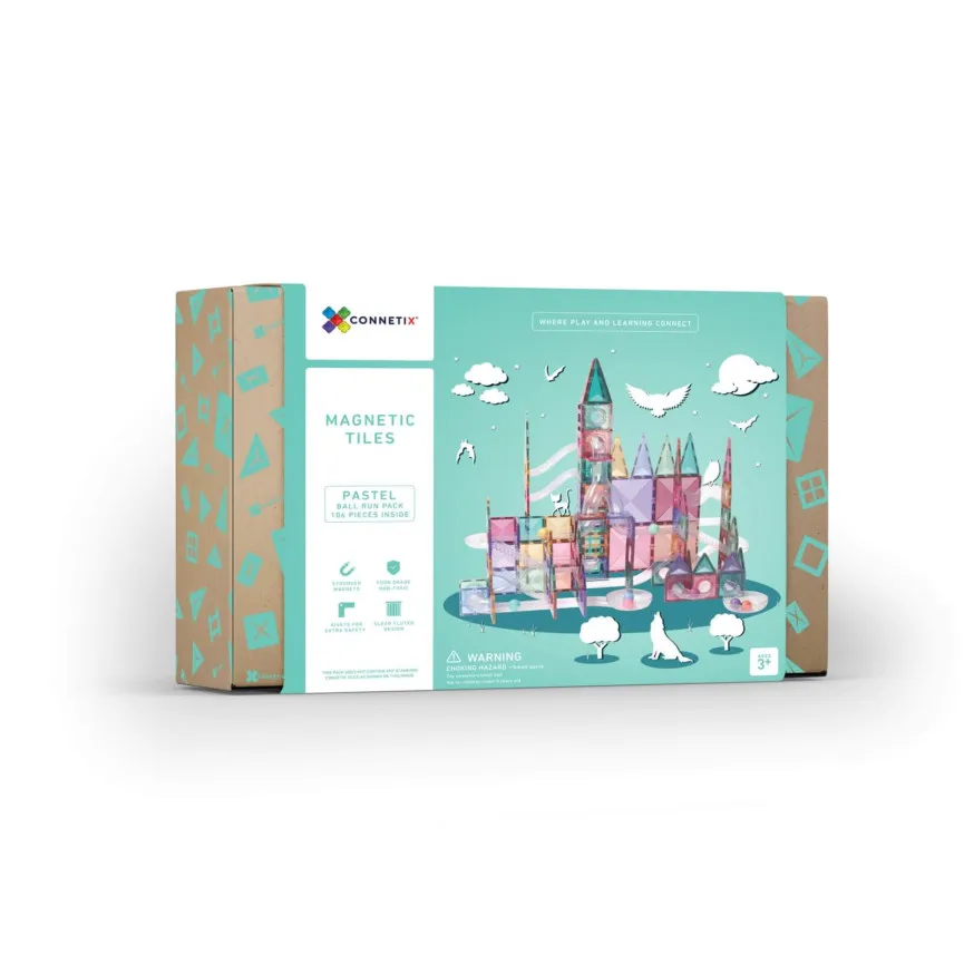 CONNETIX Magneti za otroke Ball Run Pastel Pack 106