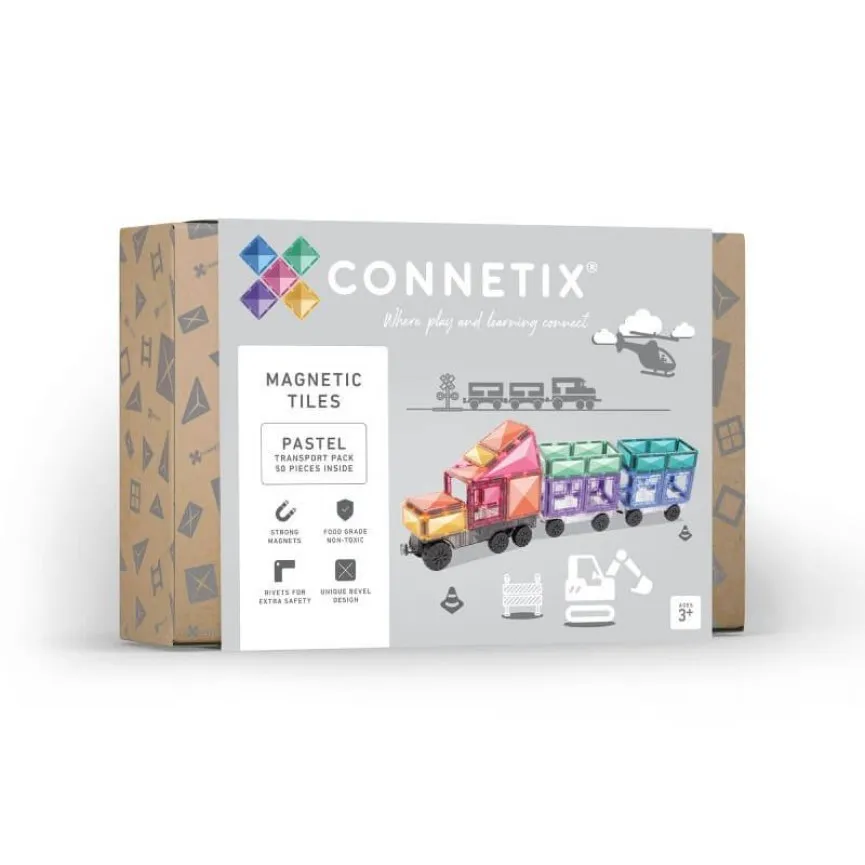 CONNETIX Pastel Transport Pack 50 pc