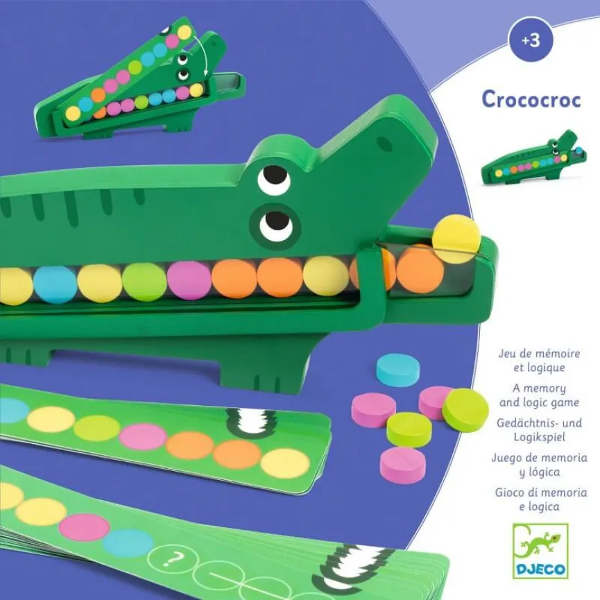 DJECO Miselna igra Crococroc