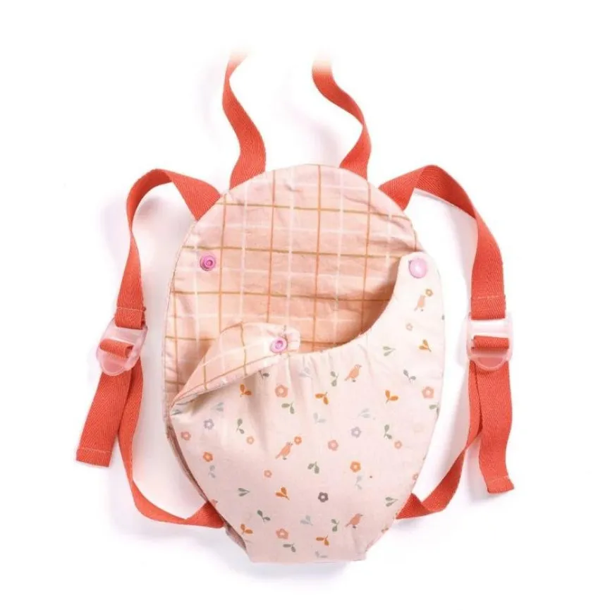 DJECO Nosilka za dojenčka igračo Baby Lavender
