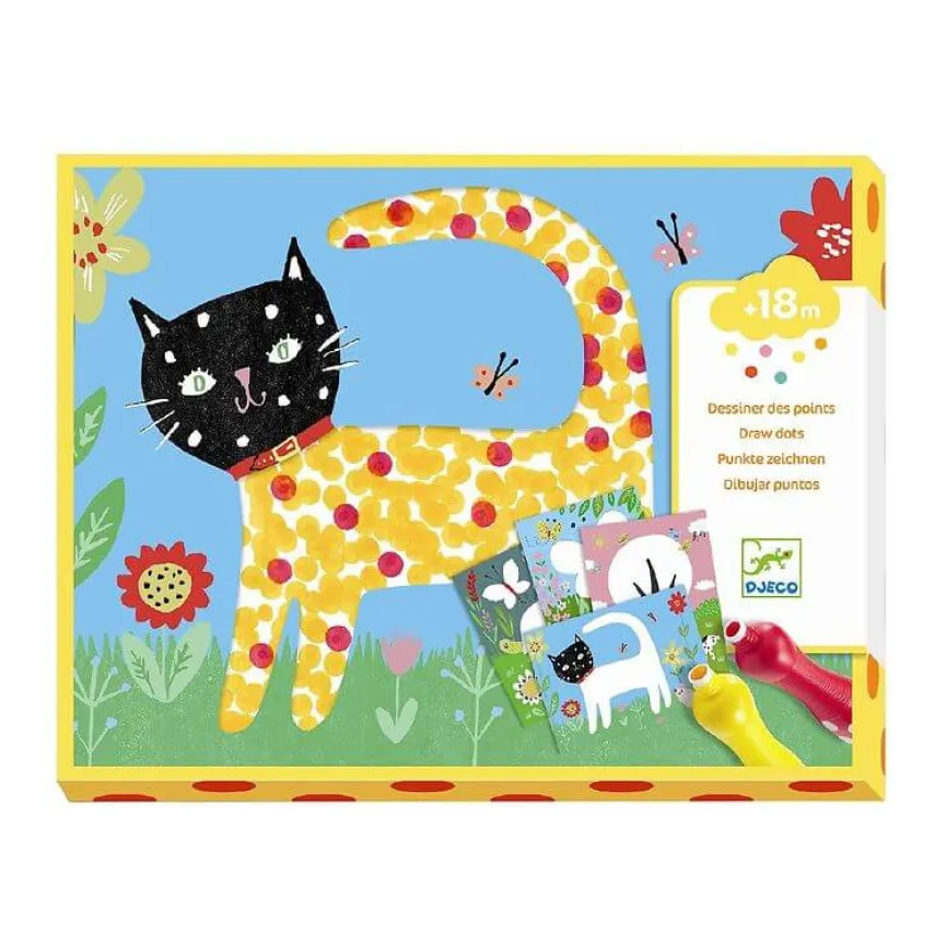 DJECO Ustvarjalni set za otroke Draw Dots