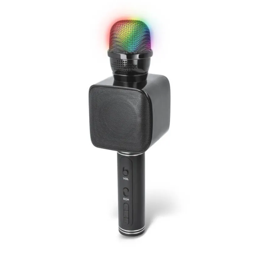 FOREVER Otroški mikrofon z bluetooth zvočnikom BMS-400, črna
