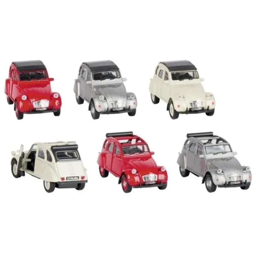 GOKI Kovinski modelčki avtomobilov Citroen 2CV Spaček