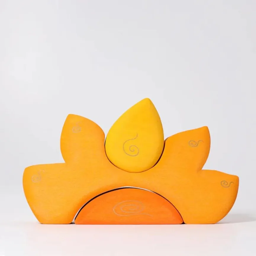 GRIMM'S Lesena Montessori igrače Casa Sole
