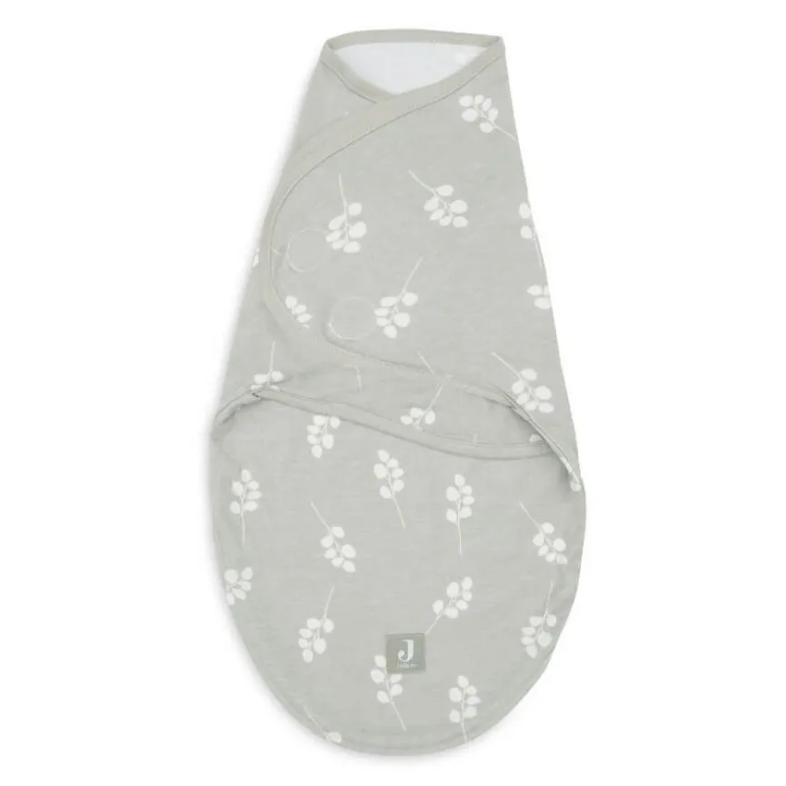 JOLLEIN Spalna vreča za dojenčka Swaddle Twig Olive Green 0-3 m
