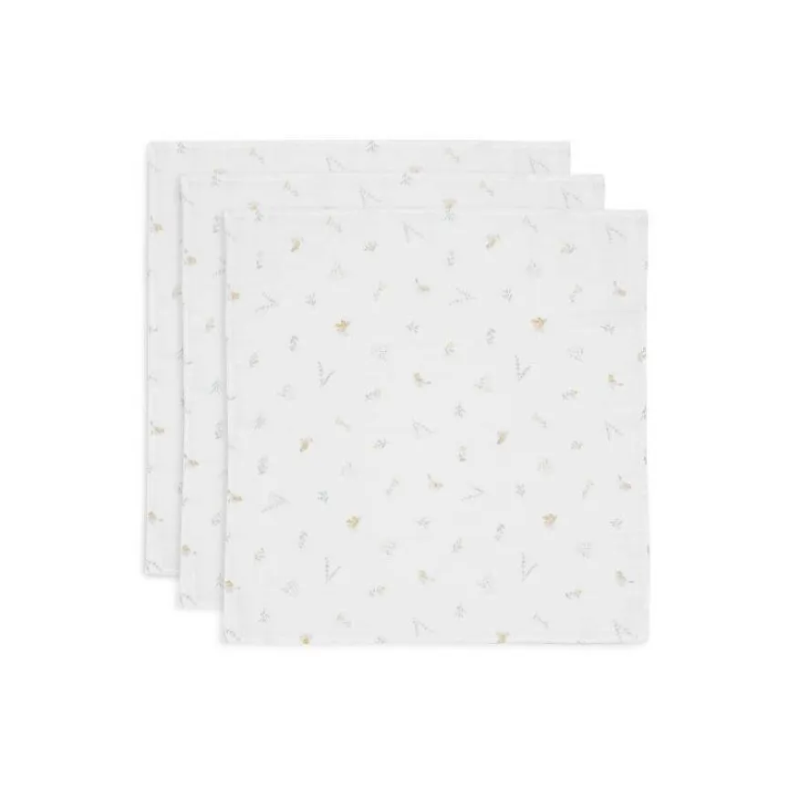JOLLEIN Tetra plenice 70x70 cm Lovely Birds (3 kos)