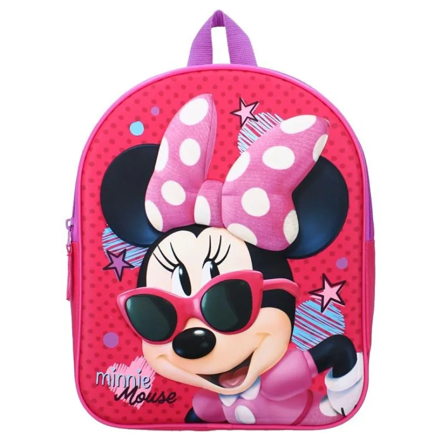 KIDZROOM Nahrbtnik Miki miška 3D Minnie Town