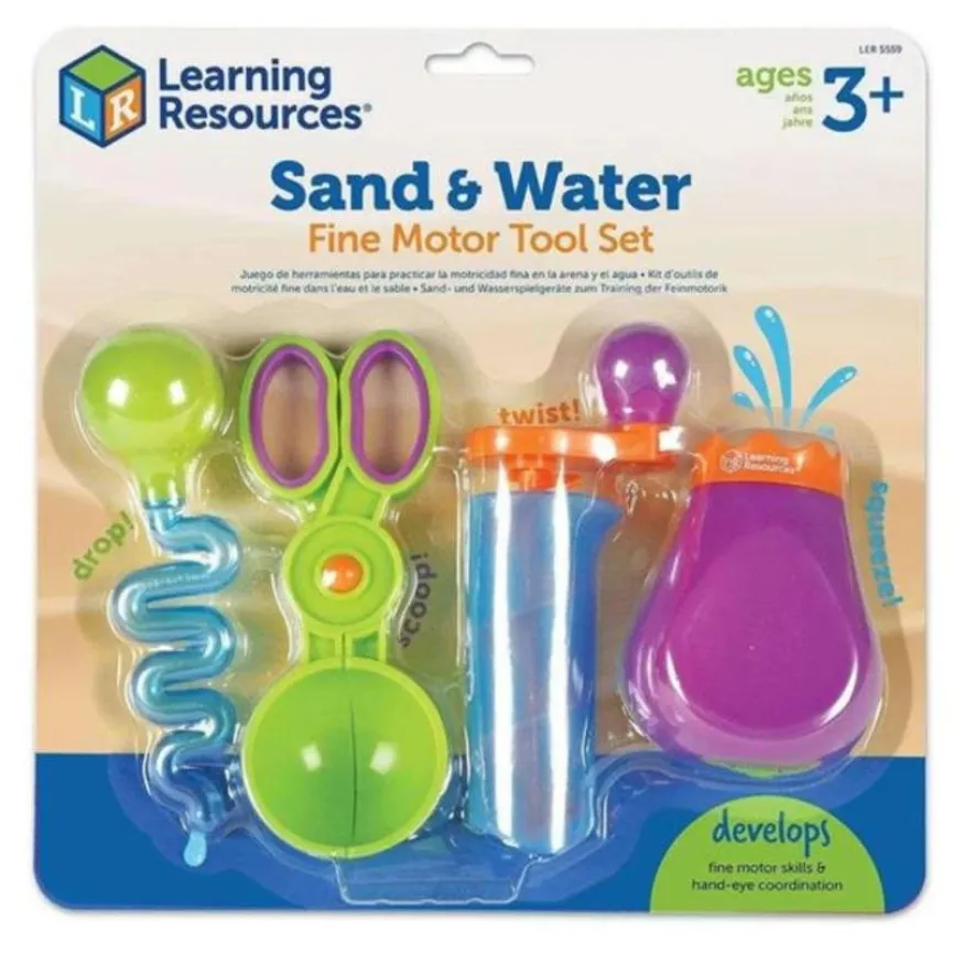 LEARNING RESOURCES Fina motorika Sand & Water Set