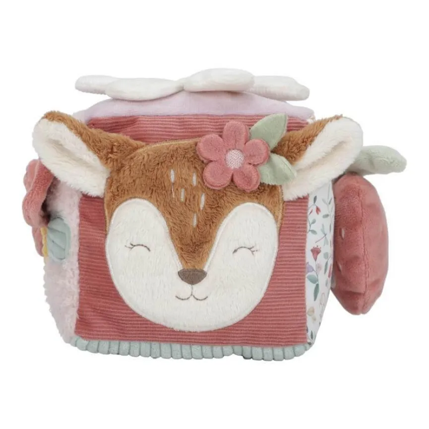 LITTLE DUTCH Aktivnostna kocka Soft Fairy Garden 