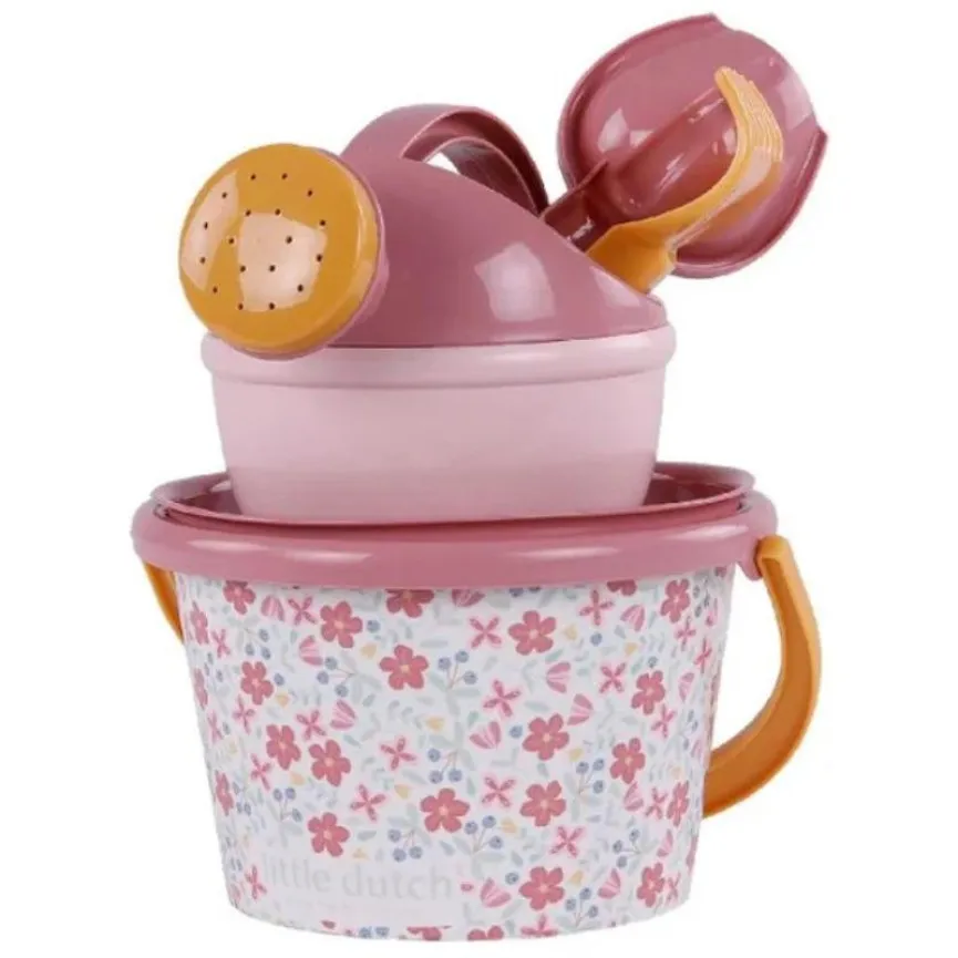 LITTLE DUTCH Igrače za peskovnik Pink Set 5