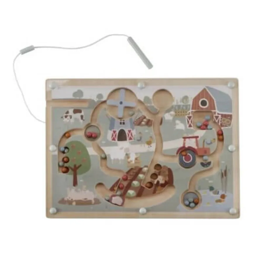 LITTLE DUTCH Magnetni labirint Little Farm