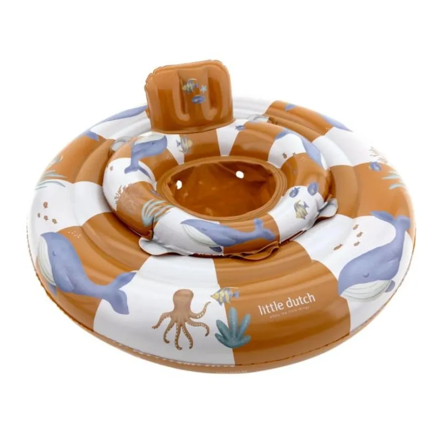 Little Dutch Plavalni obroč za dojenčke Ocean World 6-12m
