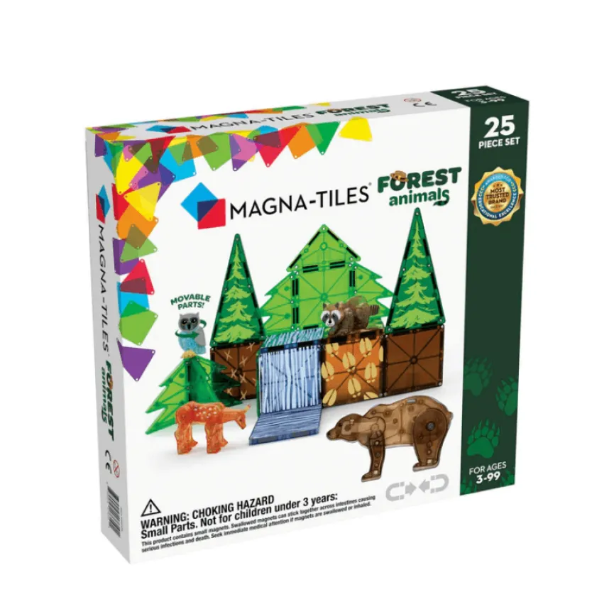 MAGNA TILES Forest Animals 25 Magneti za otroke