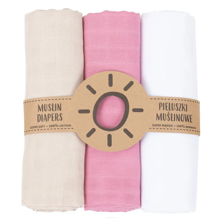 MAMO TATO Tetra plenice Beige/White/Pink