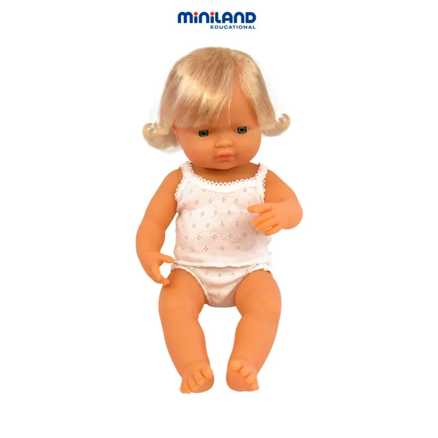 MINILAND Dojenček - Evro deklica (38 cm)