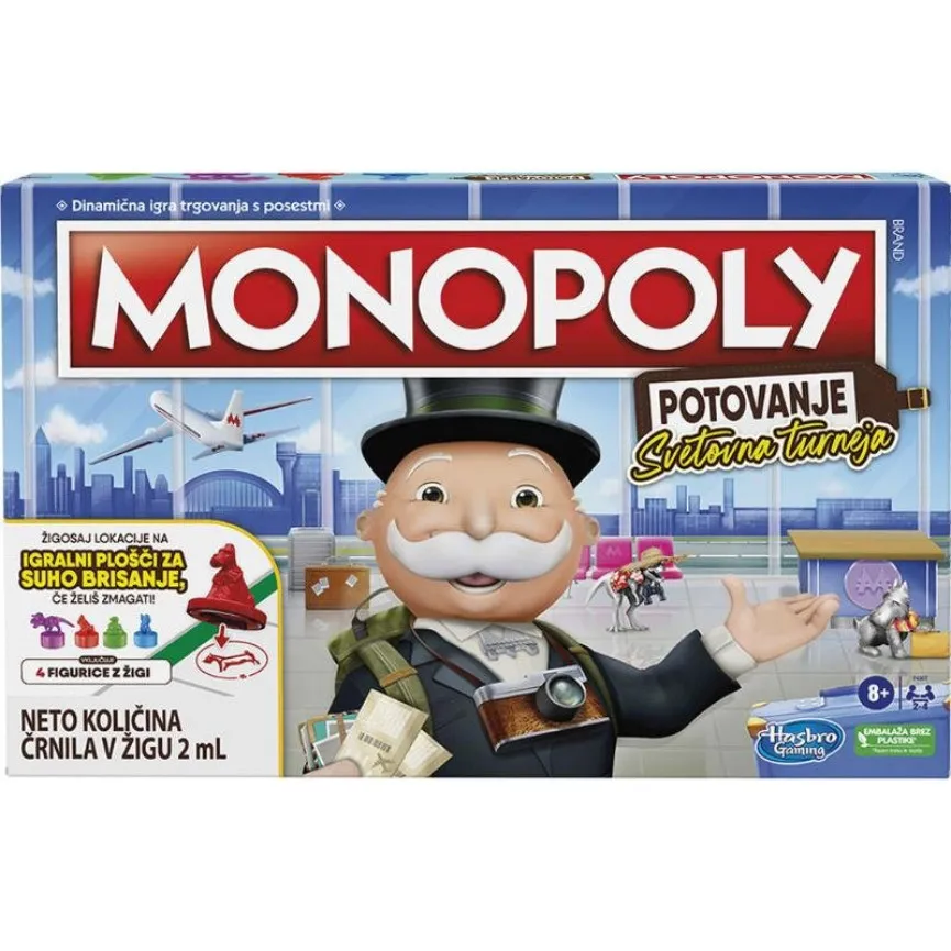 Monopoly igra Potovanje Svetovna turneja