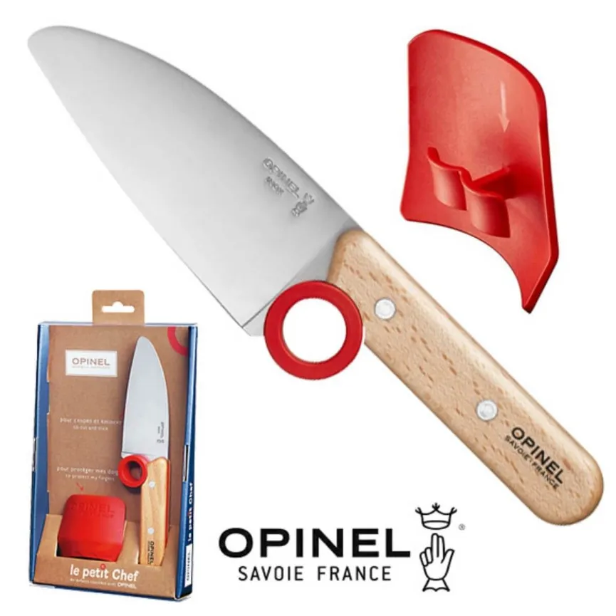 OPINEL Nož za rezanje in zaščita za prste