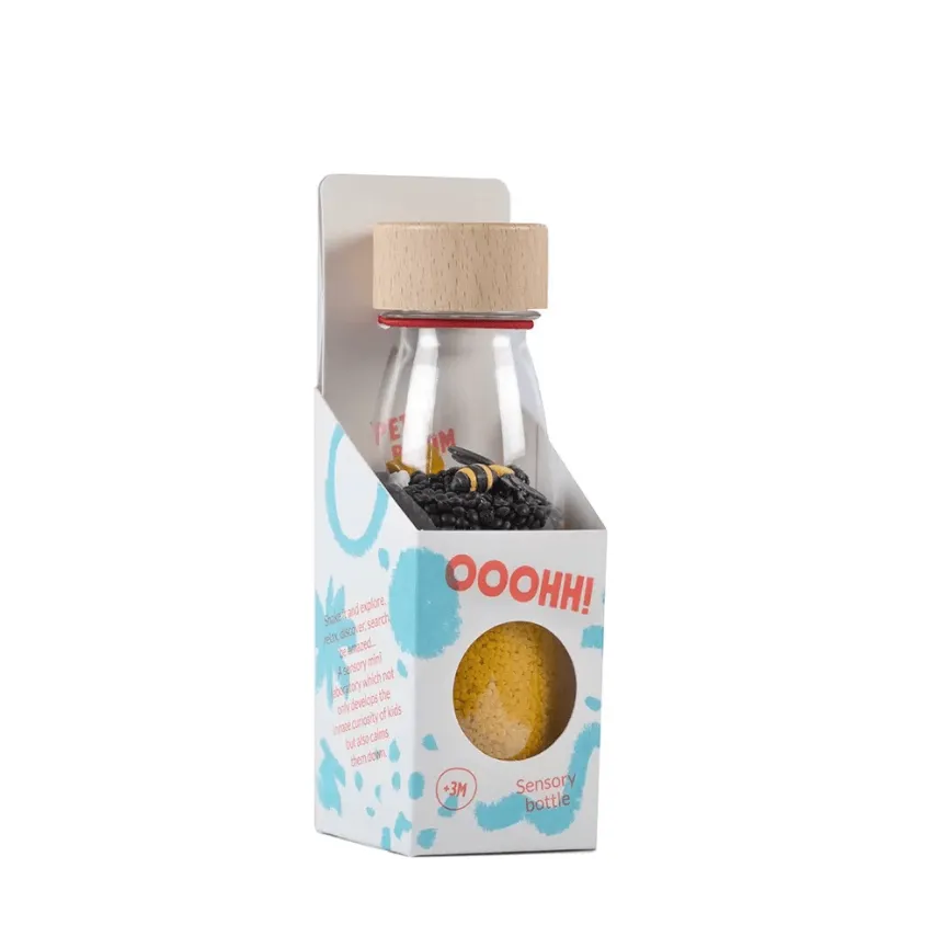 PETIT BOUM Senzorična steklenička Bees