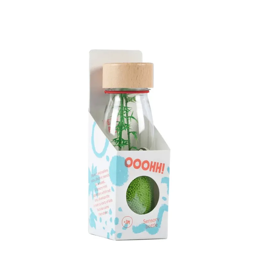 PETIT BOUM Senzorična steklenička Panda
