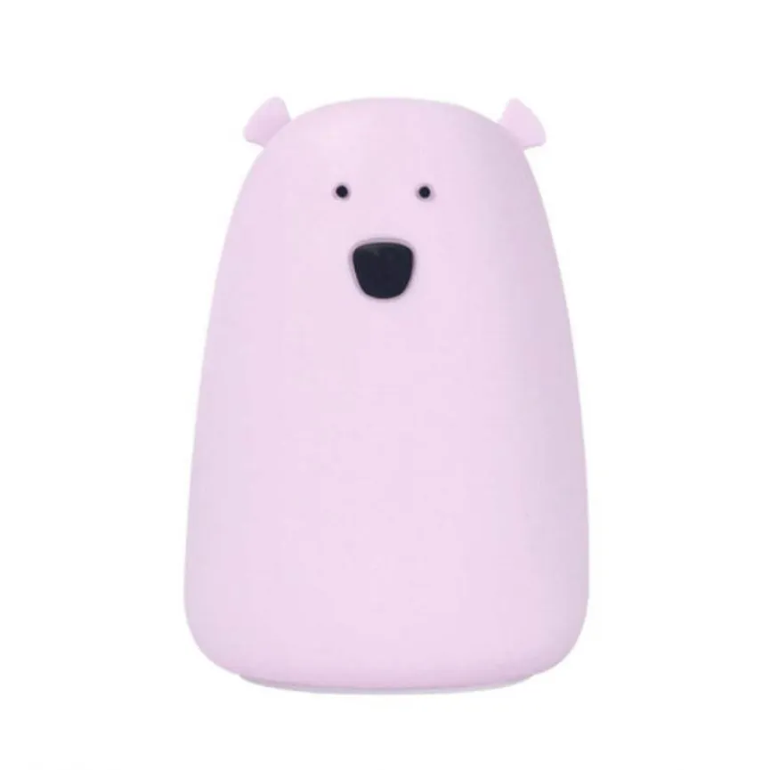 RABBIT&FRIENDS Otroška nočna lučka Lavender USB 