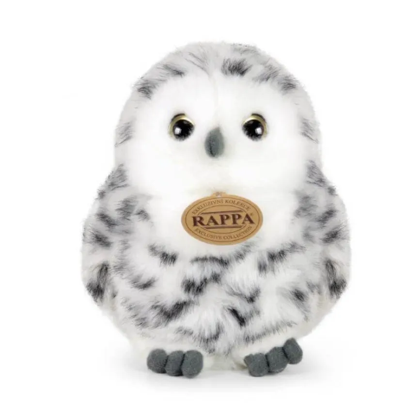 RAPPA Plišasta Sova 17 cm