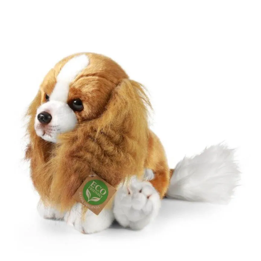 RAPPA Plišaste igrače kuža Cavalier King Charles 28 cm