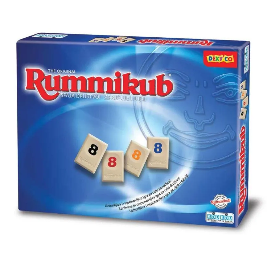 Rummikub Experience družabna igra s ploščicami za vso družino
