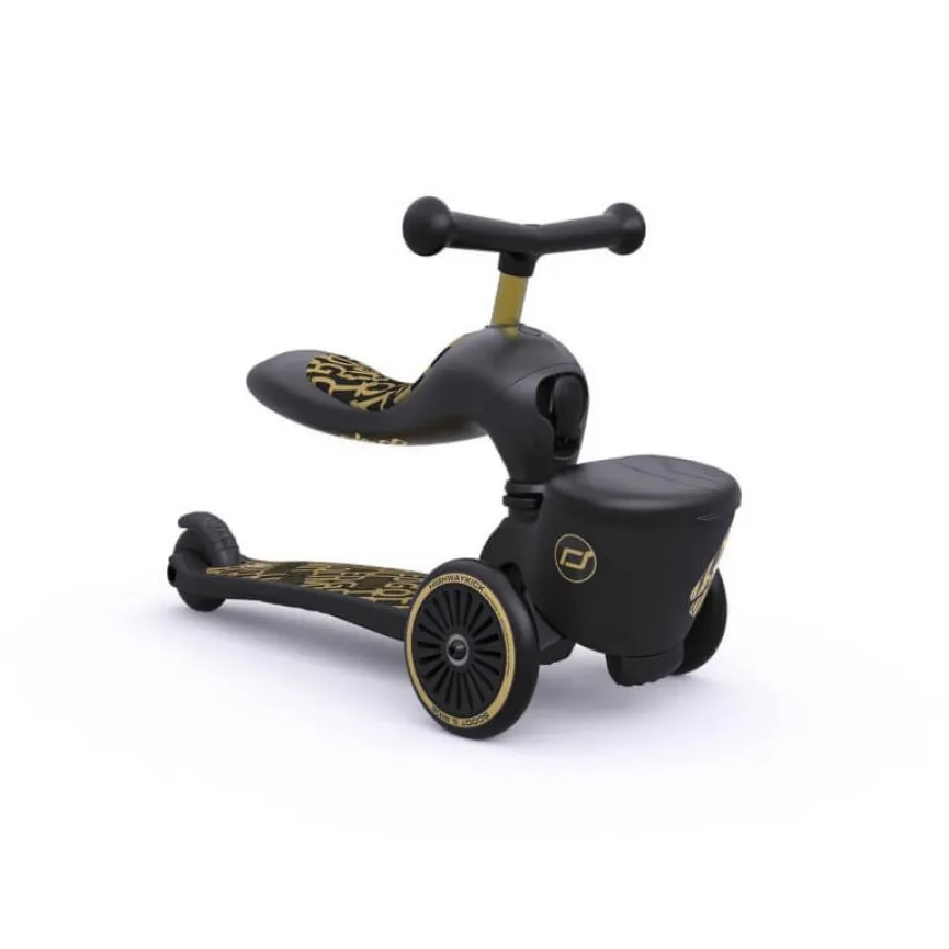 SCOOT&RIDE Poganjalec in skiro Highwaykick 1 Black/Gold Limited Edition
