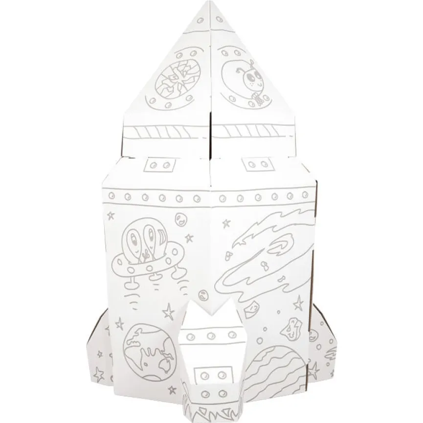 SMALL FOOT Hiša iz kartona Raketa