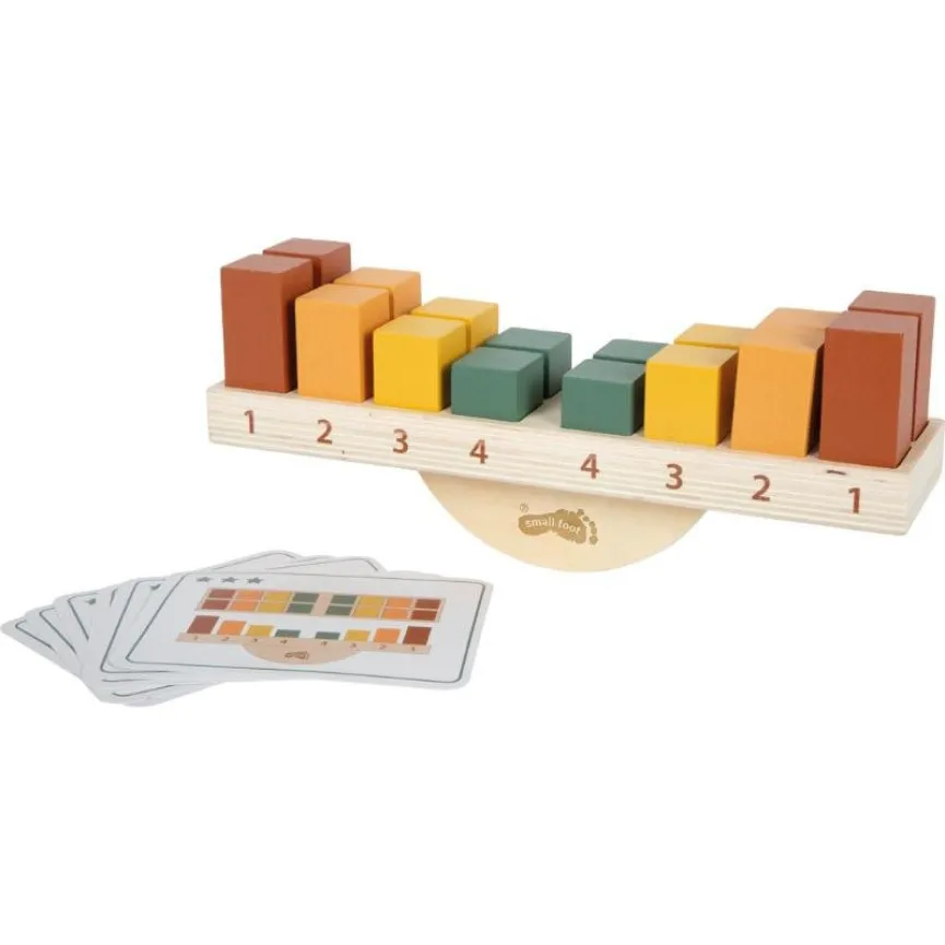 Lesena Montessori gugalnica za učenje ravnotežja