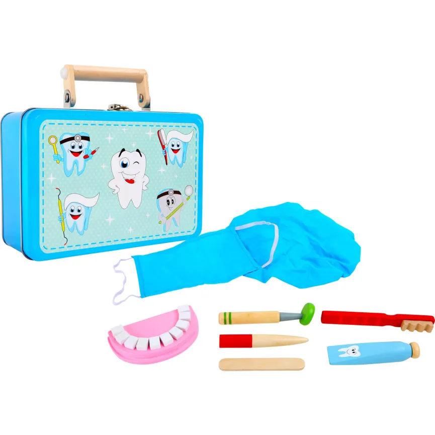 SMALL FOOT Zdravniški set za otroke Zobozdravnik