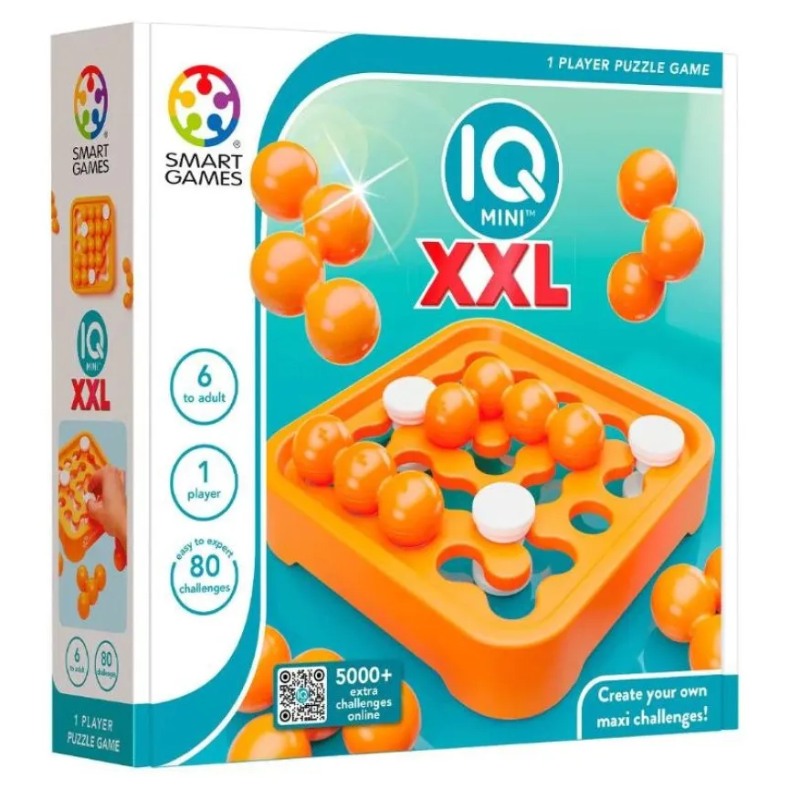 SMART GAMES IQ Mini XXL 80 miselne igre za otroke