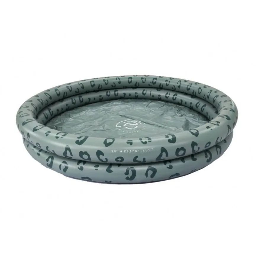 SWIM ESSENTIALS Otroški bazen Green Panther Ø 100 cm
