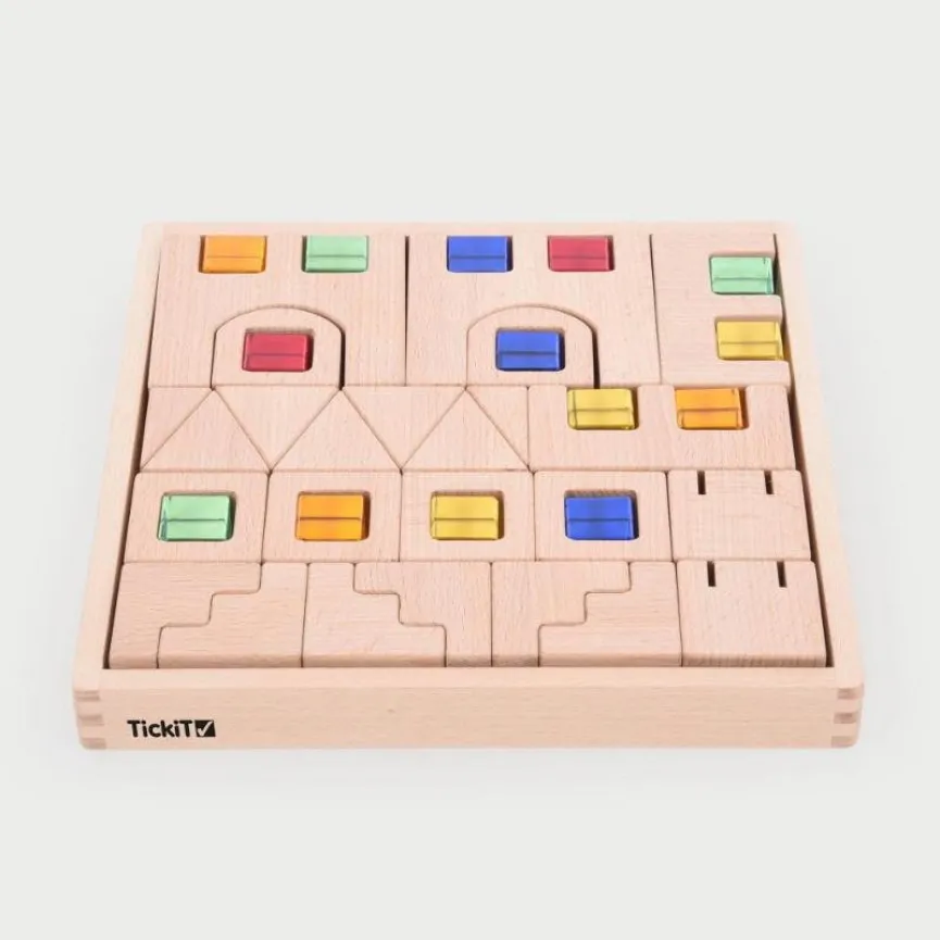 Tickit Lesene kocke Gem Sensory 3+