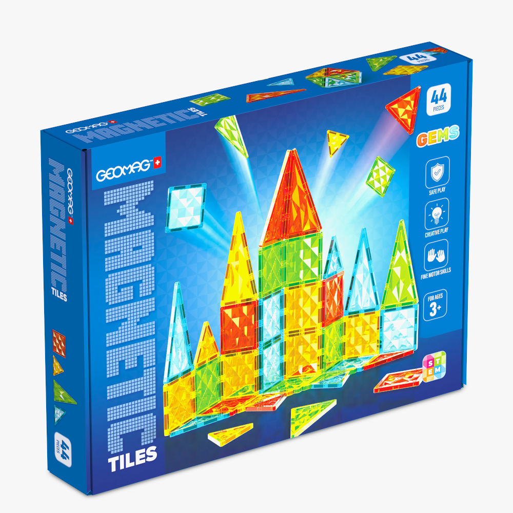 Köp Geomag Magnetic Blocks Gems Byggsats 16 Delar