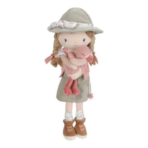 Punčka Little Dutch Ranger Rosa sede z flamingom