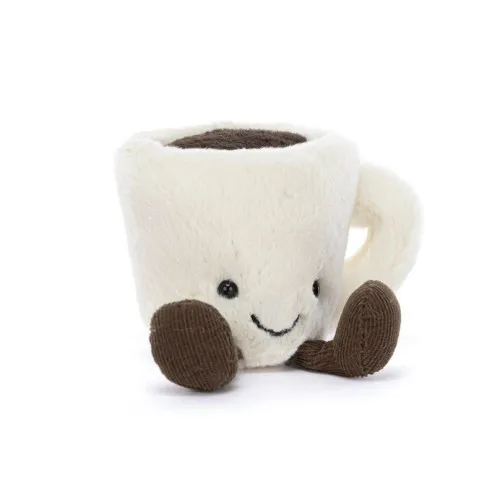 Jellycat Amuseables Espresso Cup – plišasta igrača skodelica kave