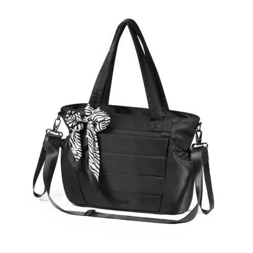 Elegantna torba za previjanje Cami Black za mame