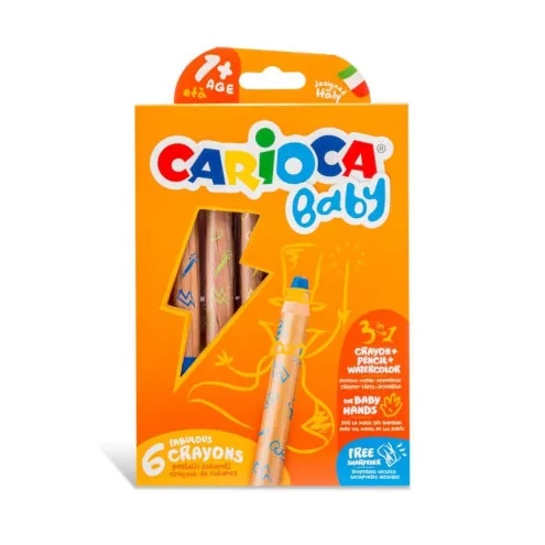 CARIOCA Barvice Baby (6 kos)