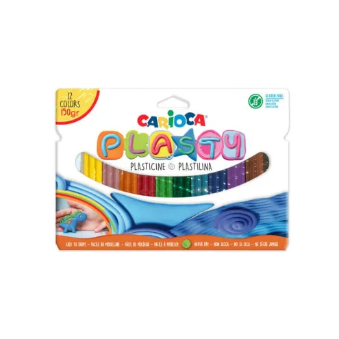 CARIOCA Plastelin (12 kos) 